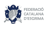 Logo federació catalana d'esgrima